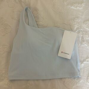 Lululemon one shoulder ribbed tank